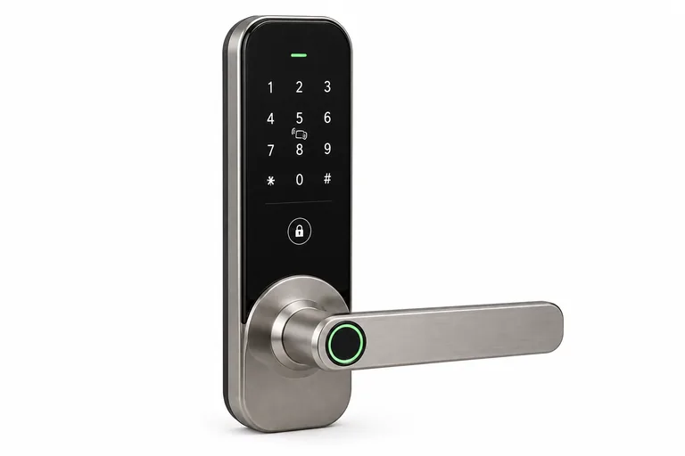 Cerradura inteligente con control electrónico de acceso